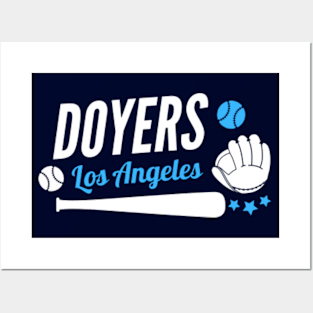 Los Doyers LA Posters and Art